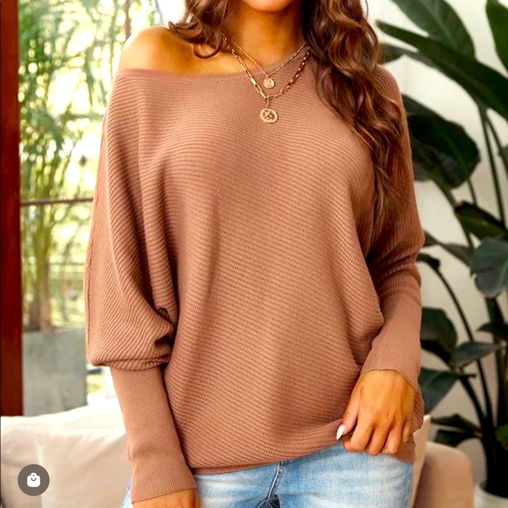 Dolman Style Sleeve Sweater